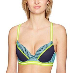 ✅ On Gossamer Active Uplift Push Up Plunge Bra 36D